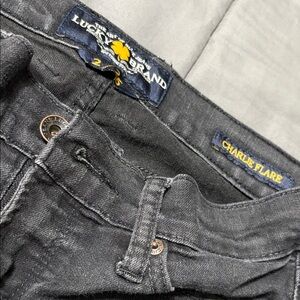 Women's Gray Lucky Brand Flared Jeans